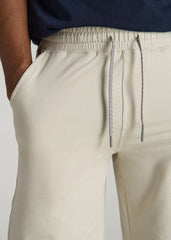 American Tall Outlet | Weekender Stretch Lounge Shorts for Tall Men in Stone Heather