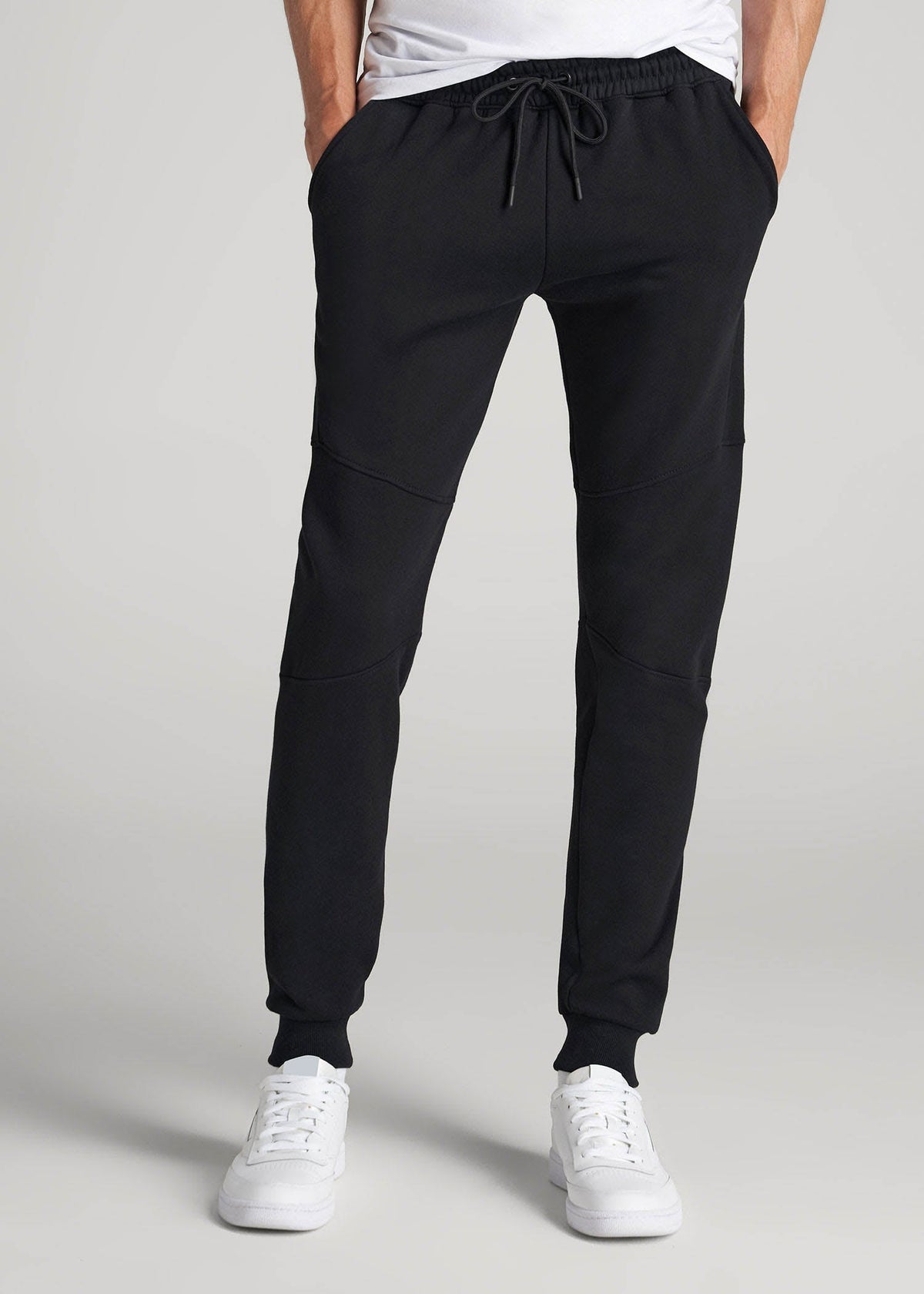 American Tall For Sale | Wearever Fleece Joggers for Tall Men in Black