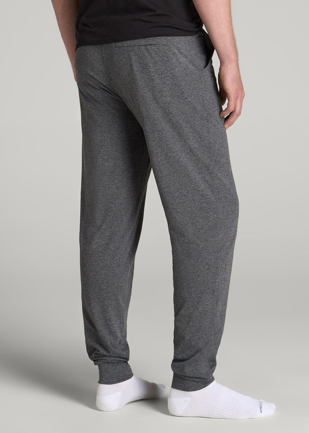 American Tall Online Shop | Weekender Stretch Lounge Joggers for Tall Men in Charcoal Mix