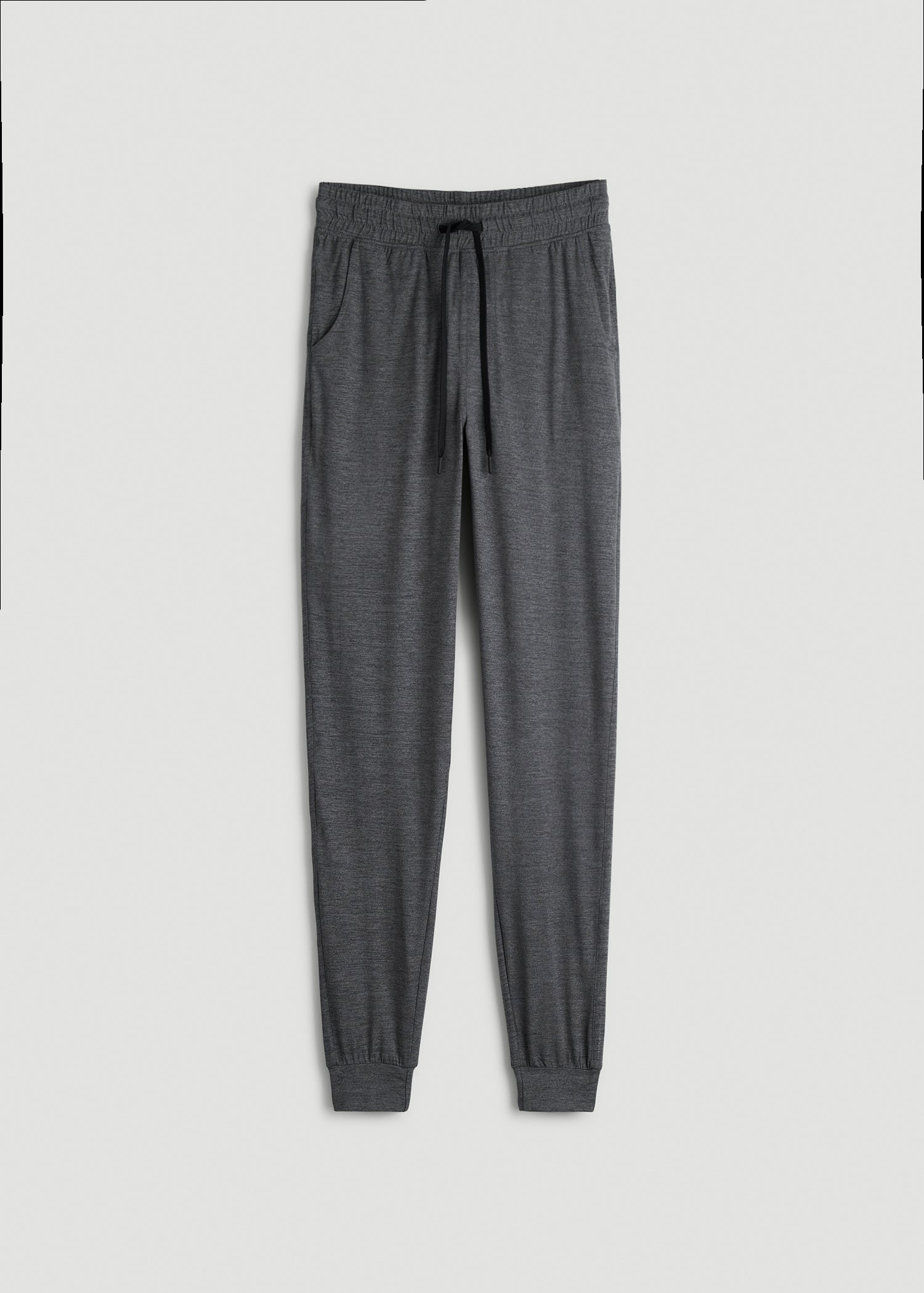American Tall Online Shop | Weekender Stretch Lounge Joggers for Tall Men in Charcoal Mix