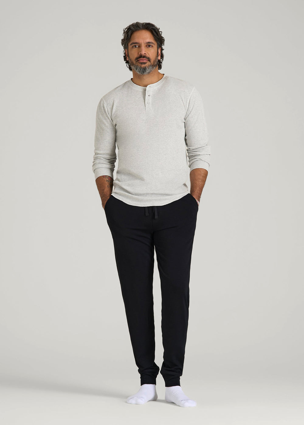 American Tall Outlet | Sleep Joggers for Tall Men in Black