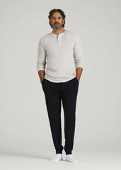 American Tall Outlet | Sleep Joggers for Tall Men in Black