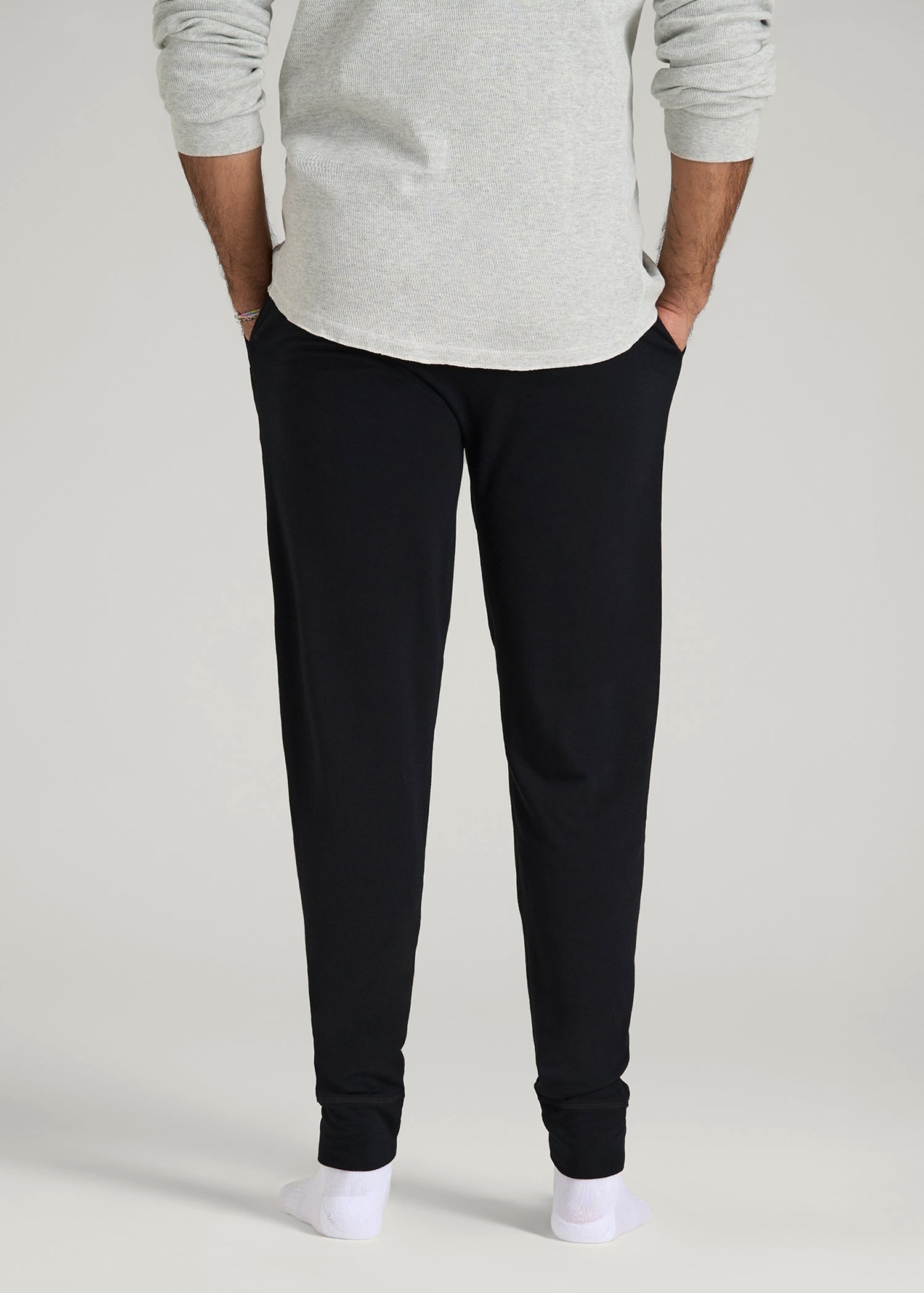 American Tall Outlet | Sleep Joggers for Tall Men in Black