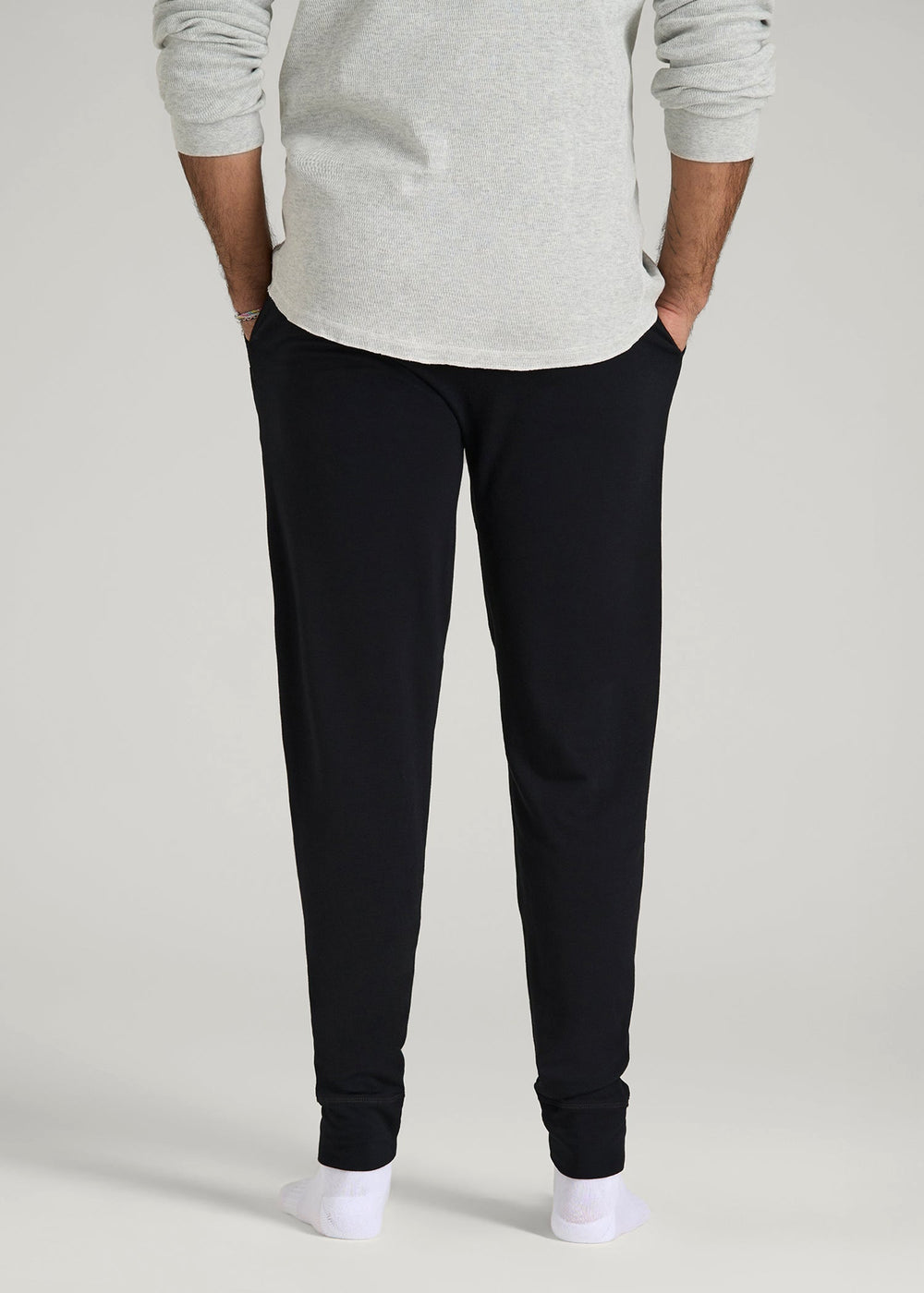 American Tall Outlet | Sleep Joggers for Tall Men in Black