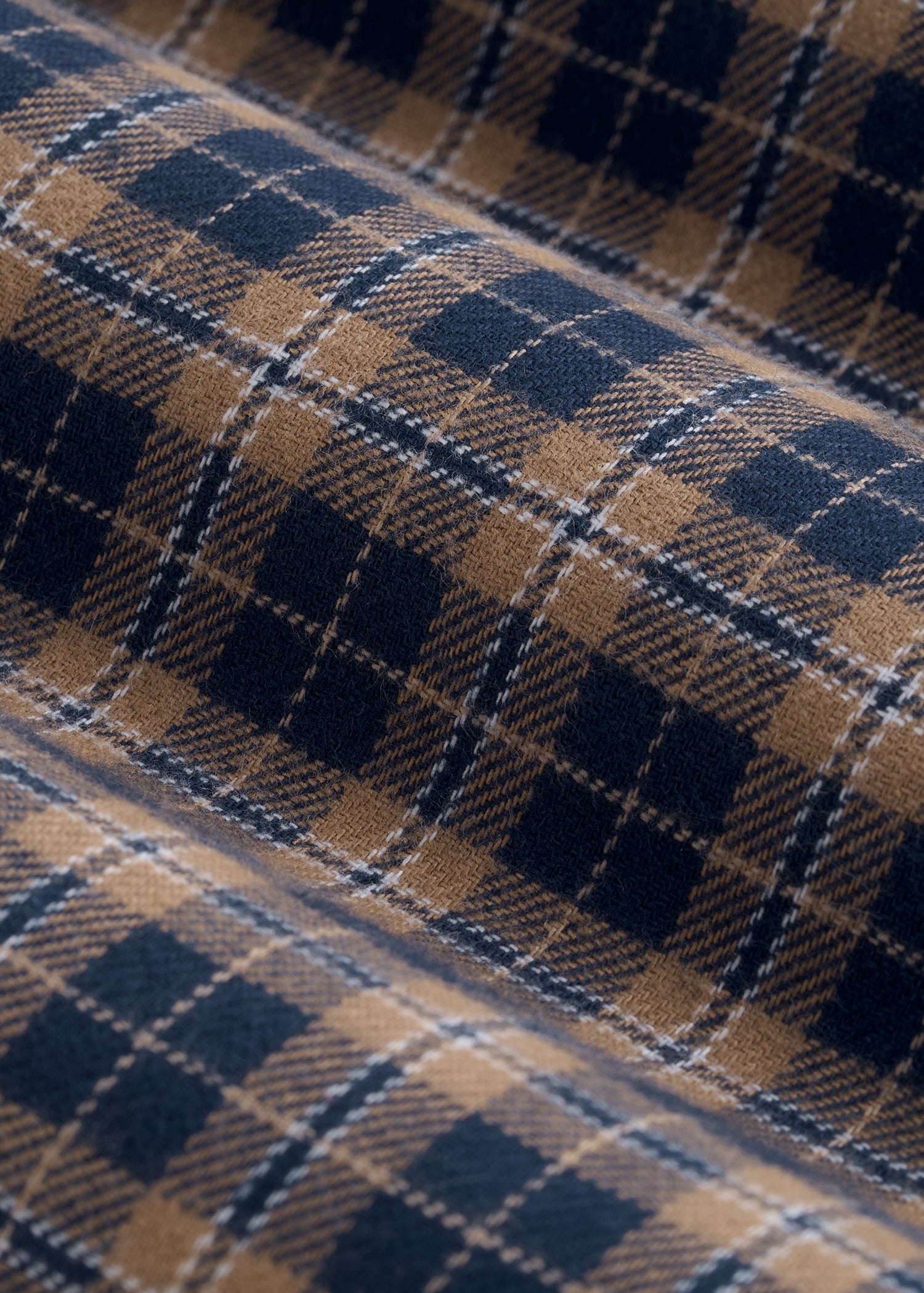 American Tall Online Shop | Flannel Pajama Pants for Tall Men in Navy and Woodsmoke Check