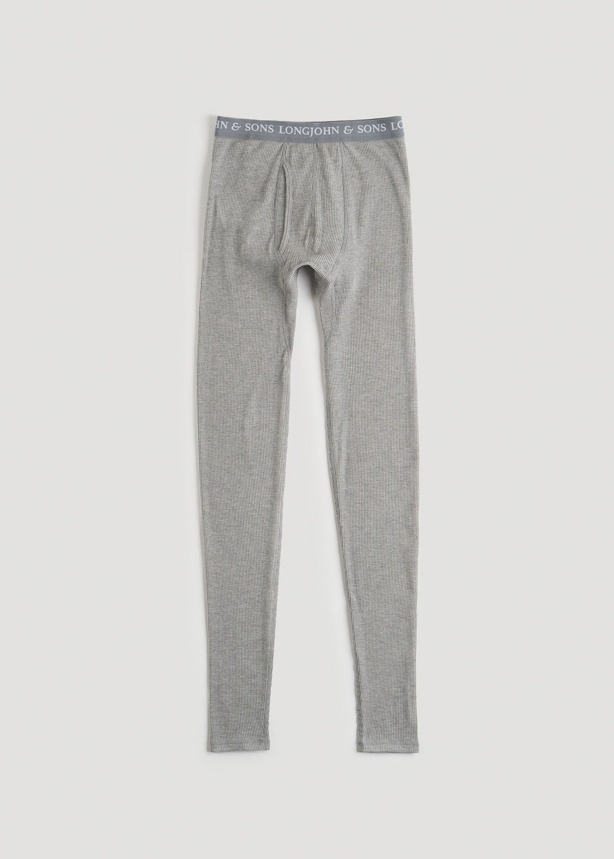 American Tall Online | LJ&S Long Thermal Underwear for Tall Men in Grey Mix - Bottoms for Tall Men