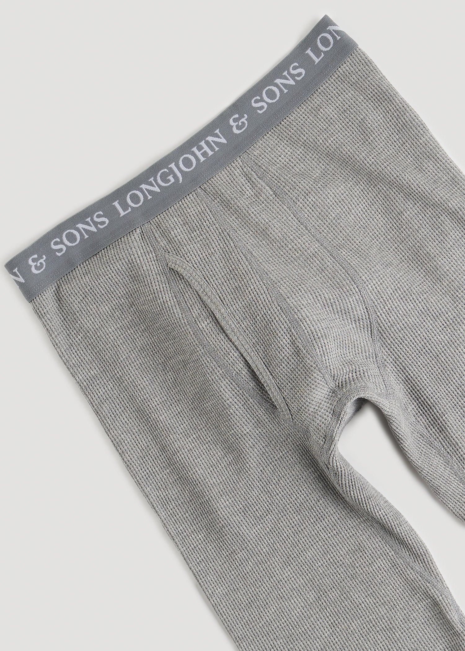 American Tall Online | LJ&S Long Thermal Underwear for Tall Men in Grey Mix - Bottoms for Tall Men