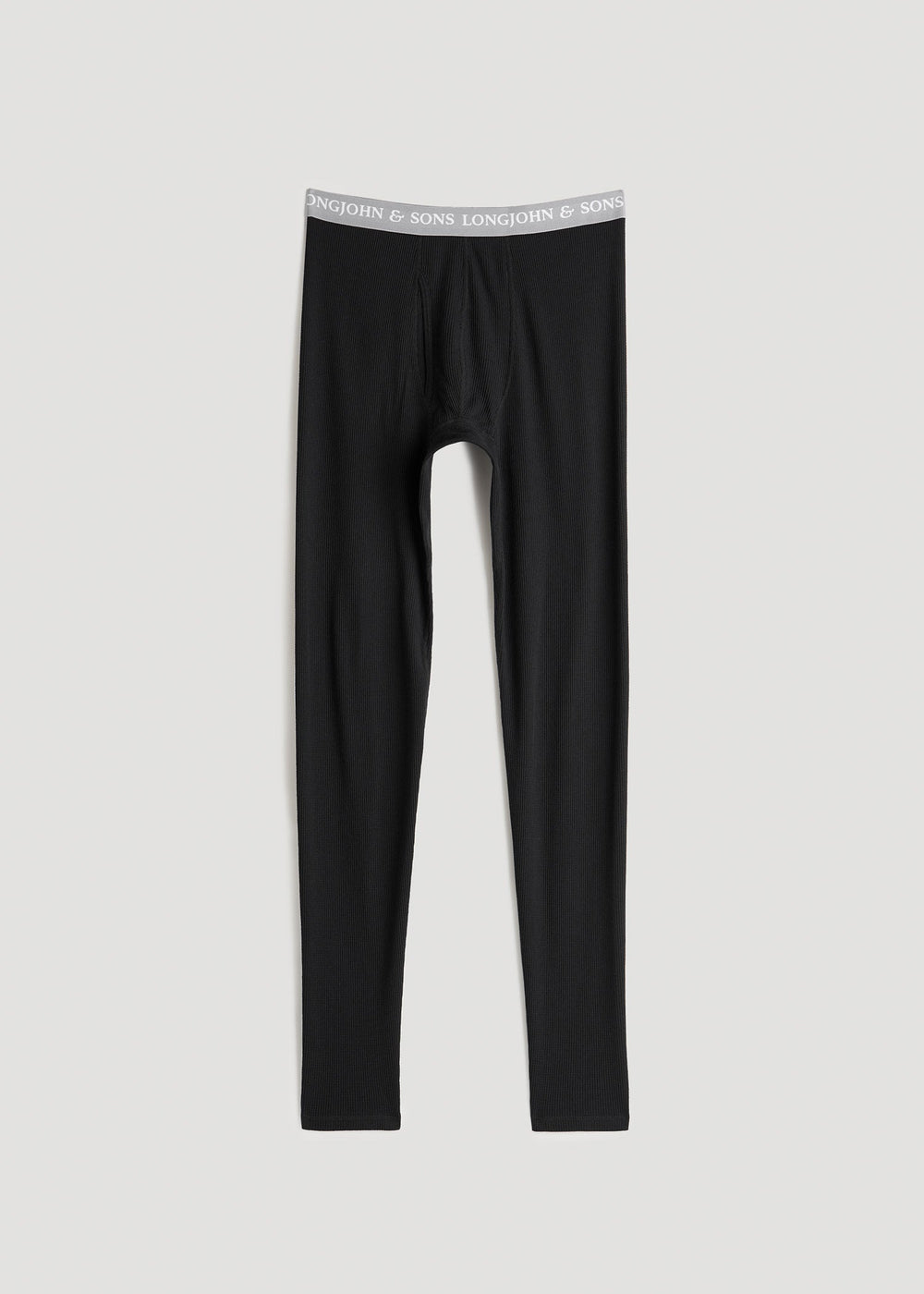 American Tall Sale | LJ&S Long Thermal Underwear for Tall Men in Black