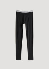 American Tall Sale | LJ&S Long Thermal Underwear for Tall Men in Black