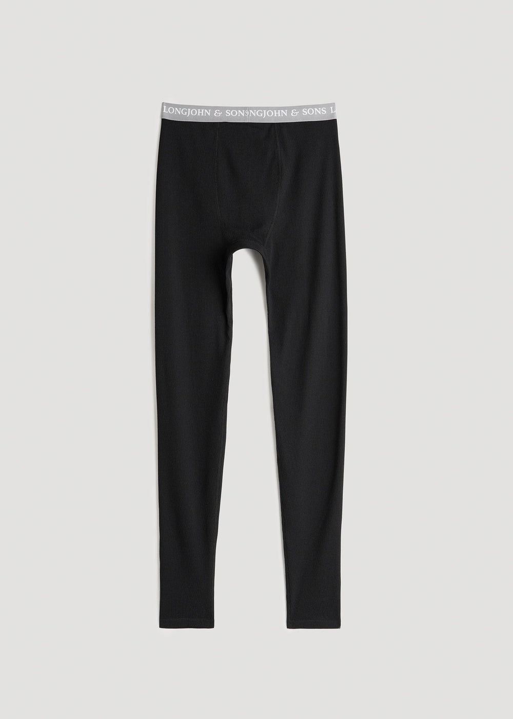 American Tall Sale | LJ&S Long Thermal Underwear for Tall Men in Black