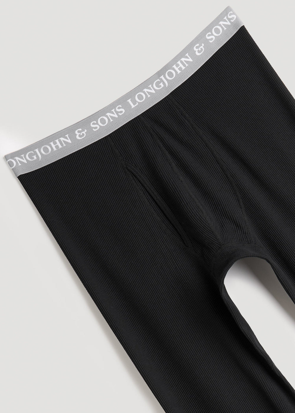 American Tall Sale | LJ&S Long Thermal Underwear for Tall Men in Black