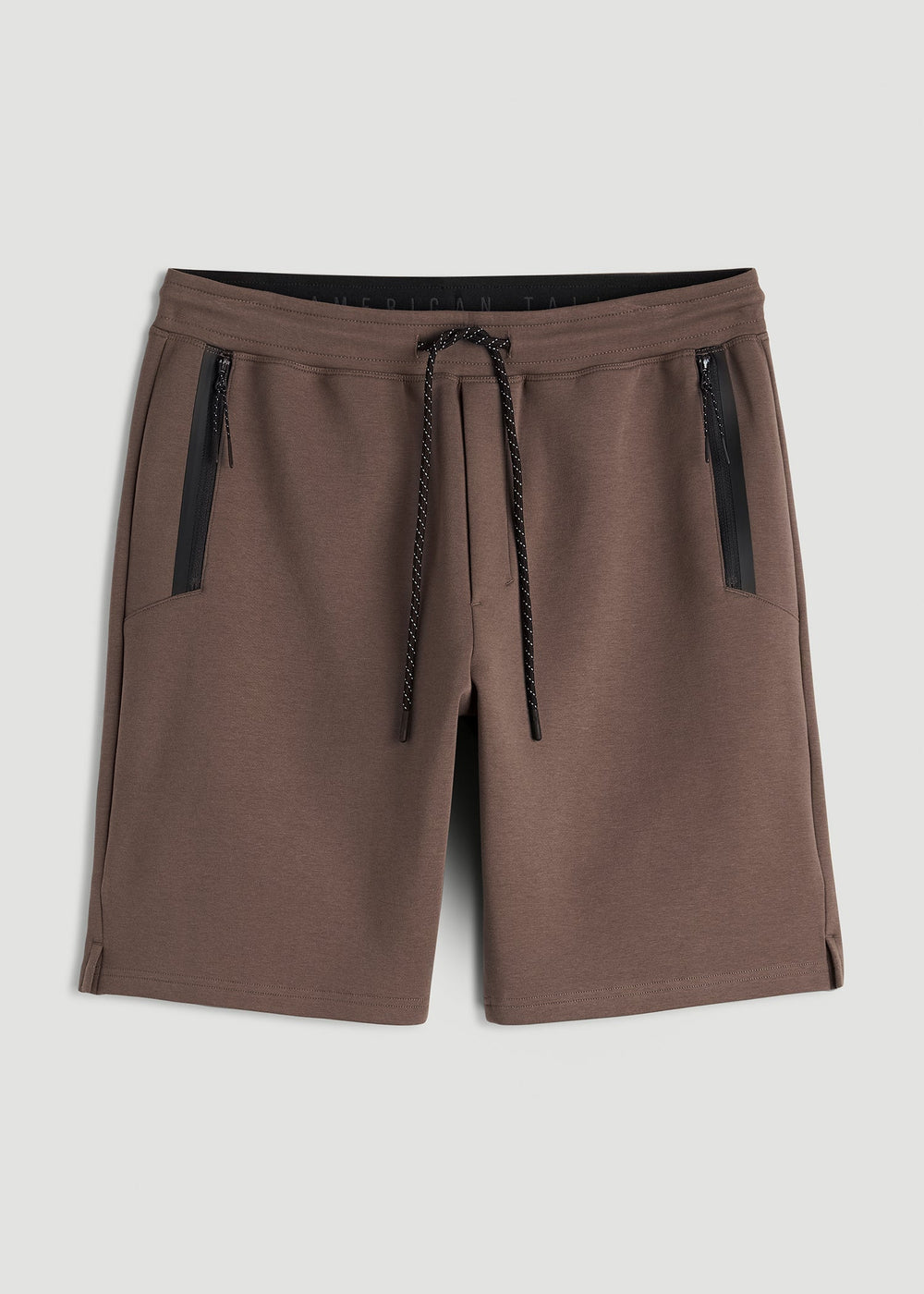 American Tall For Sale | Tech Motion Fleece Shorts for Tall Men in Coffee Quartz
