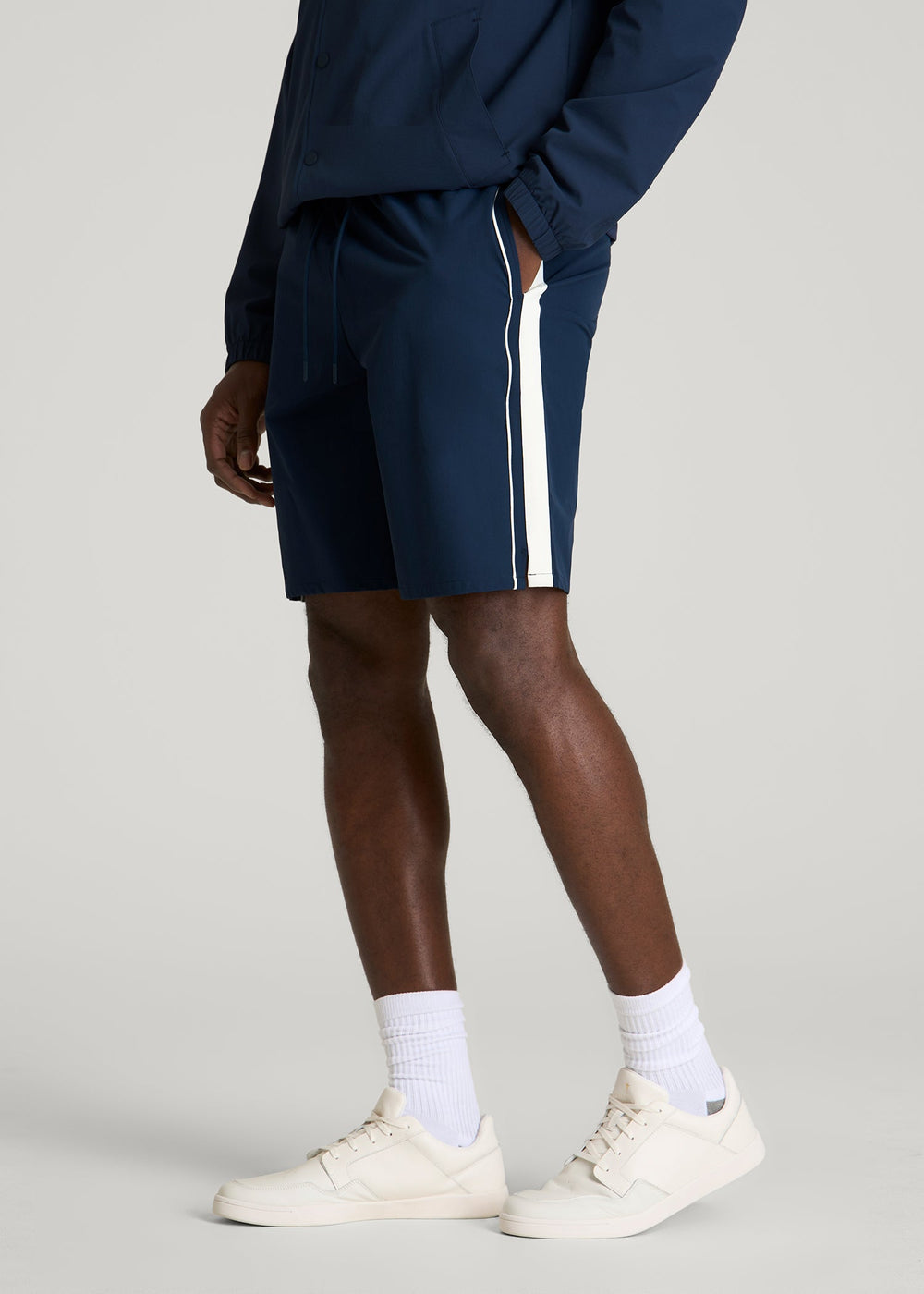 American Tall Online Shop | Flex Nylon Short for Tall Men in Navy Blue