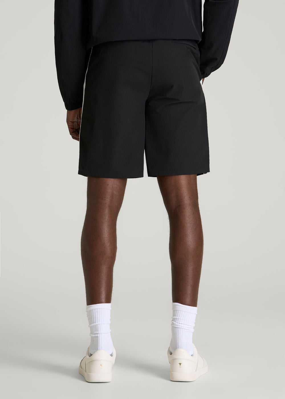 American Tall Discount | Flex Nylon Short for Tall Men in Black