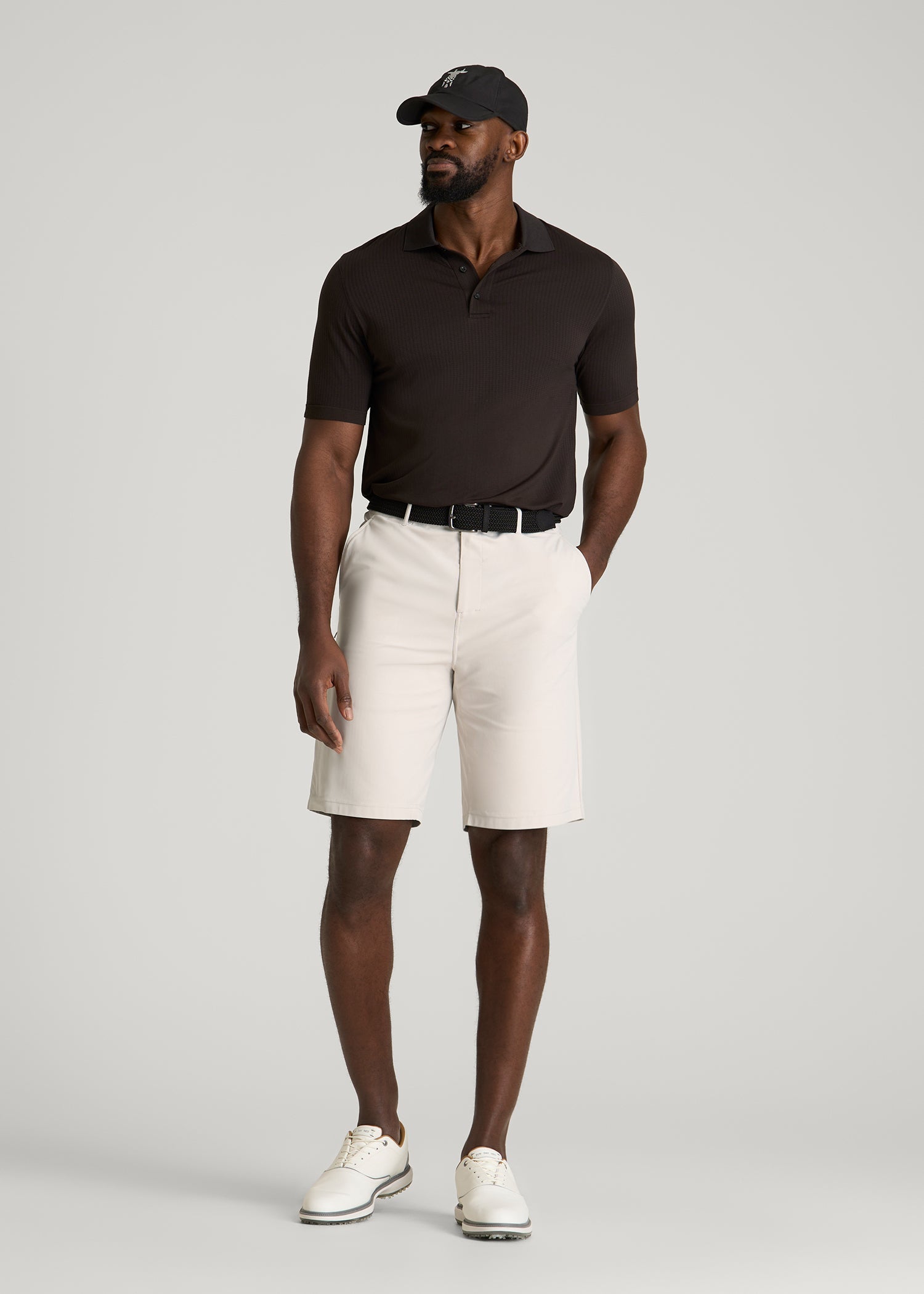 American Tall Online | Traveler Chino Short 2.0 for Tall Men in Drywall Tan
