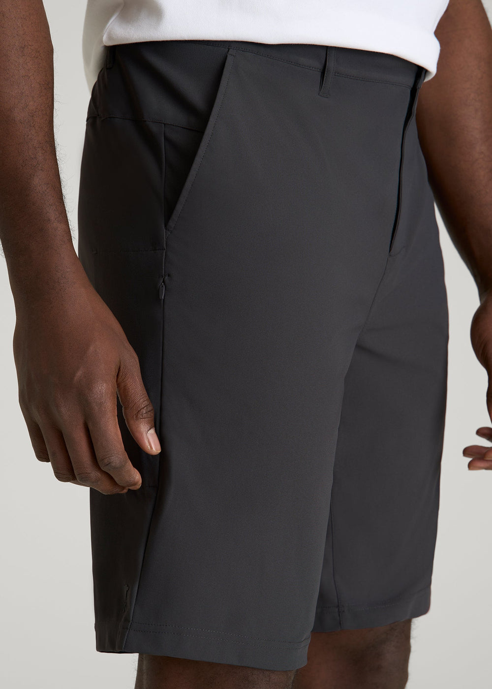 American Tall Sale | Traveler Chino Short 2.0 for Tall Men in Iron Grey