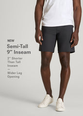 American Tall Sale | Traveler Chino Short 2.0 for Tall Men in Iron Grey