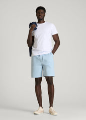 American Tall For Sale | Stretch Commuter Pull-on Short for Tall Men in Ice Blue
