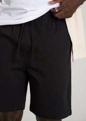 American Tall Online Shop | Stretch Commuter Pull-on Short for Tall Men in Black