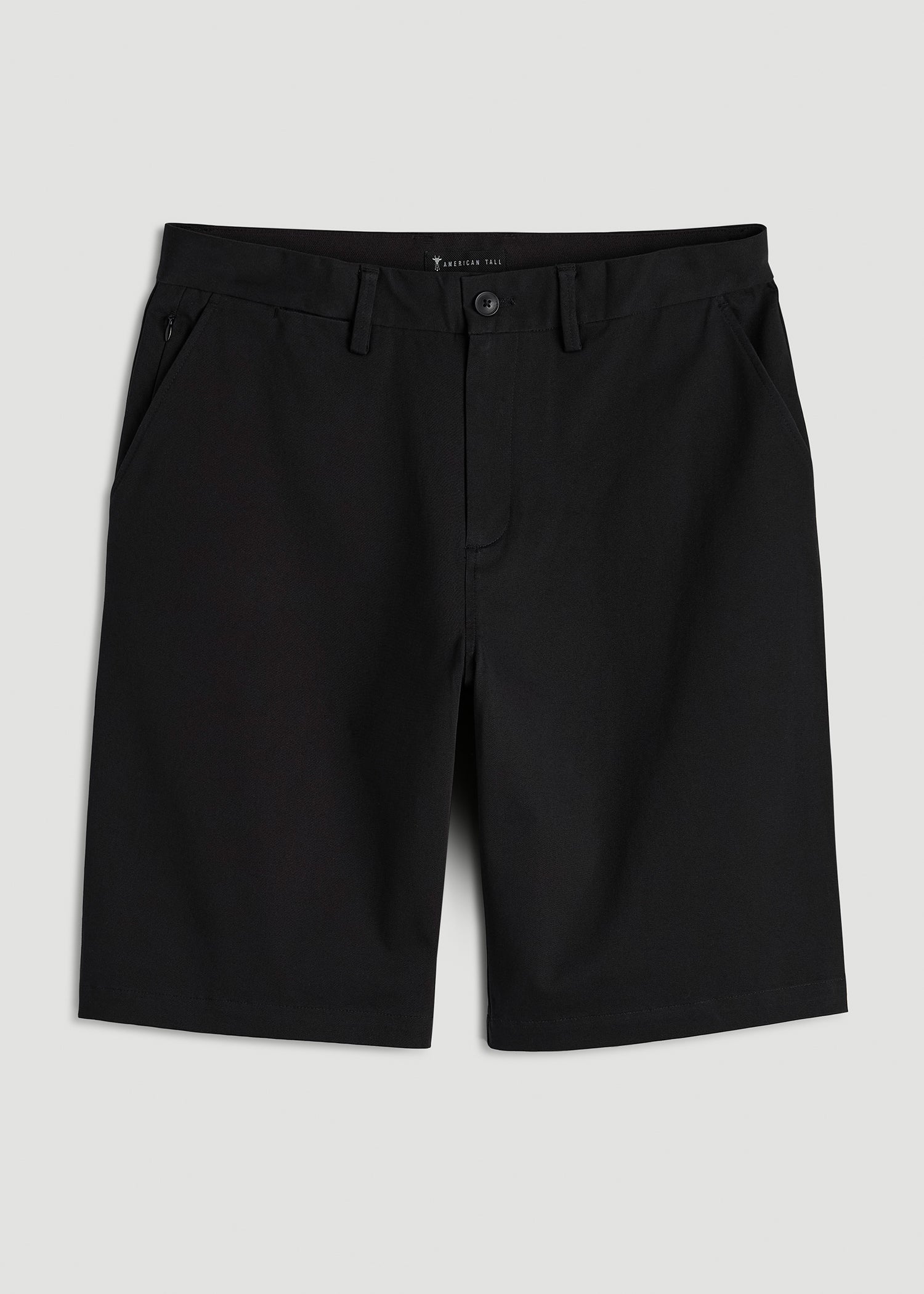 American Tall Online | Stretch Commuter Chino Short for Tall Men in Black