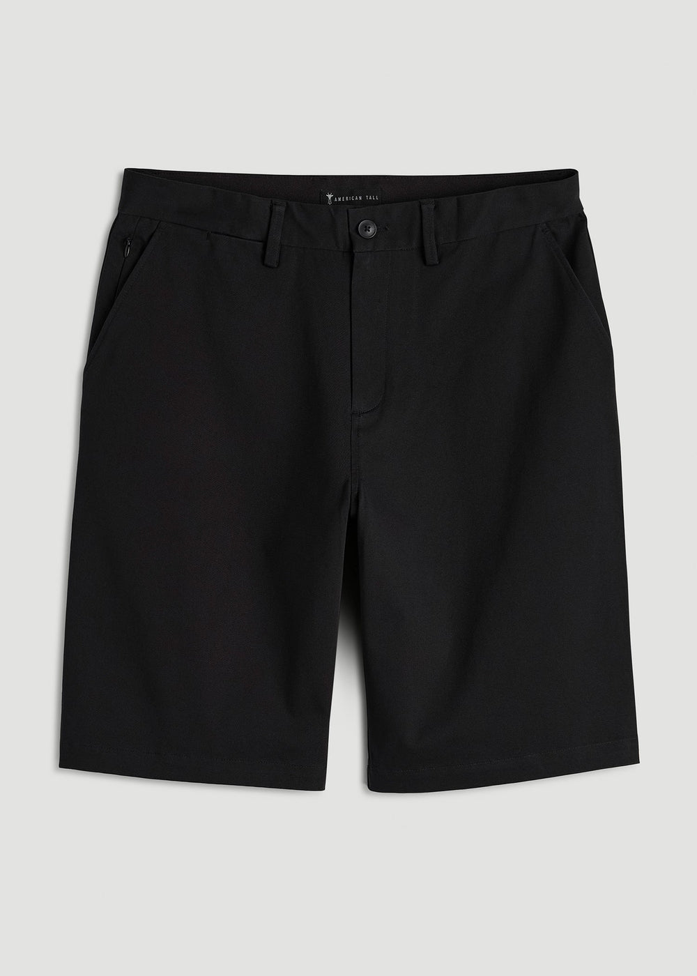 American Tall Online | Stretch Commuter Chino Short for Tall Men in Black