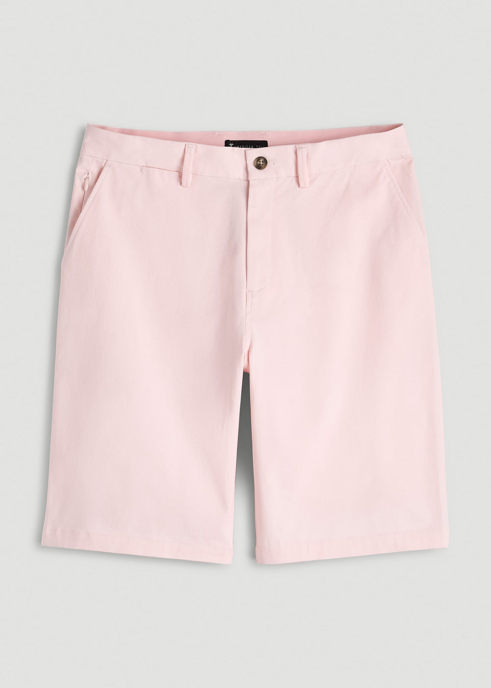 American Tall Sale | Stretch Commuter Chino Short for Tall Men in Barely Pink