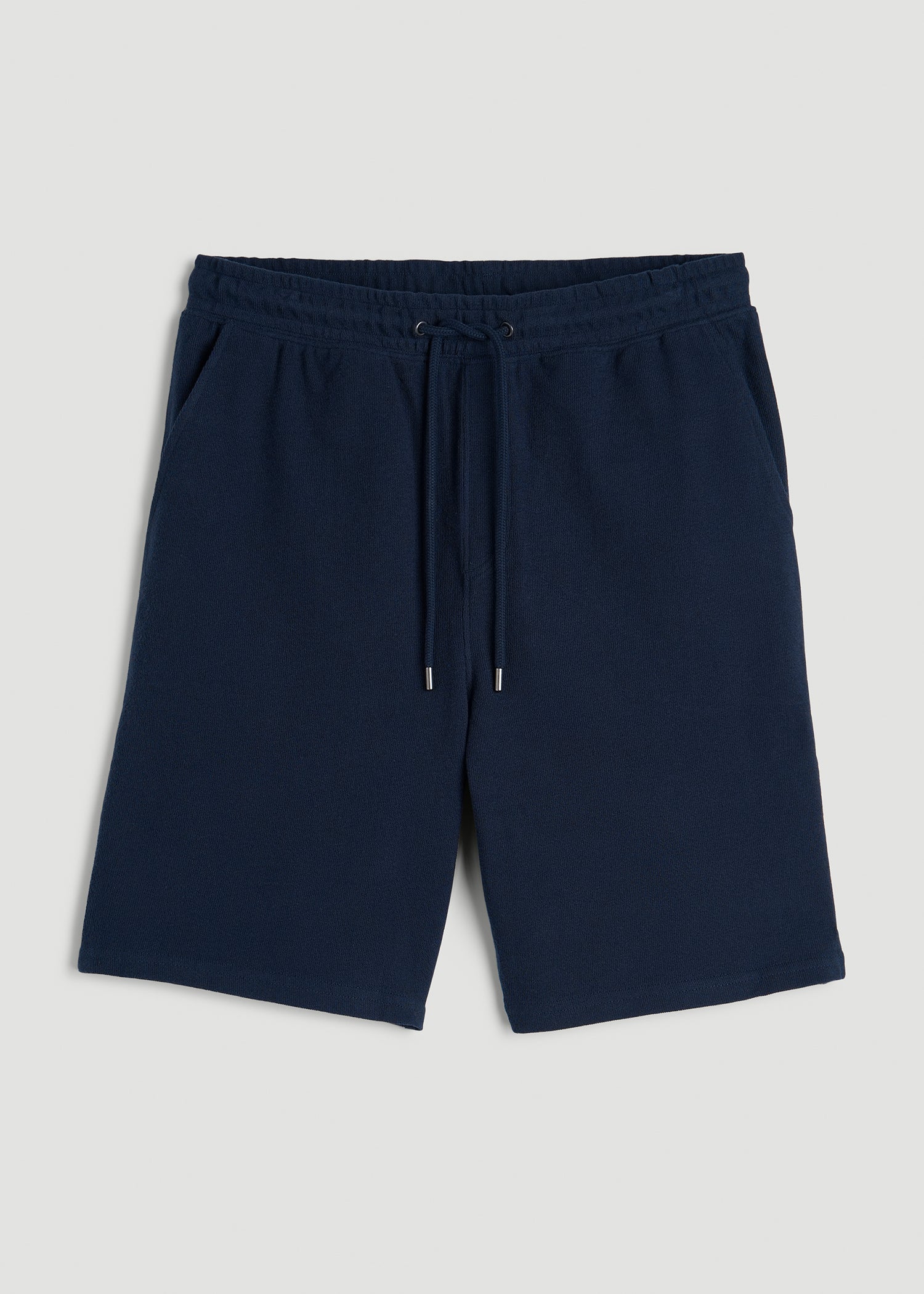 American Tall For Sale | Terry Cotton Pull-On Shorts for Tall Men in Patriot Blue