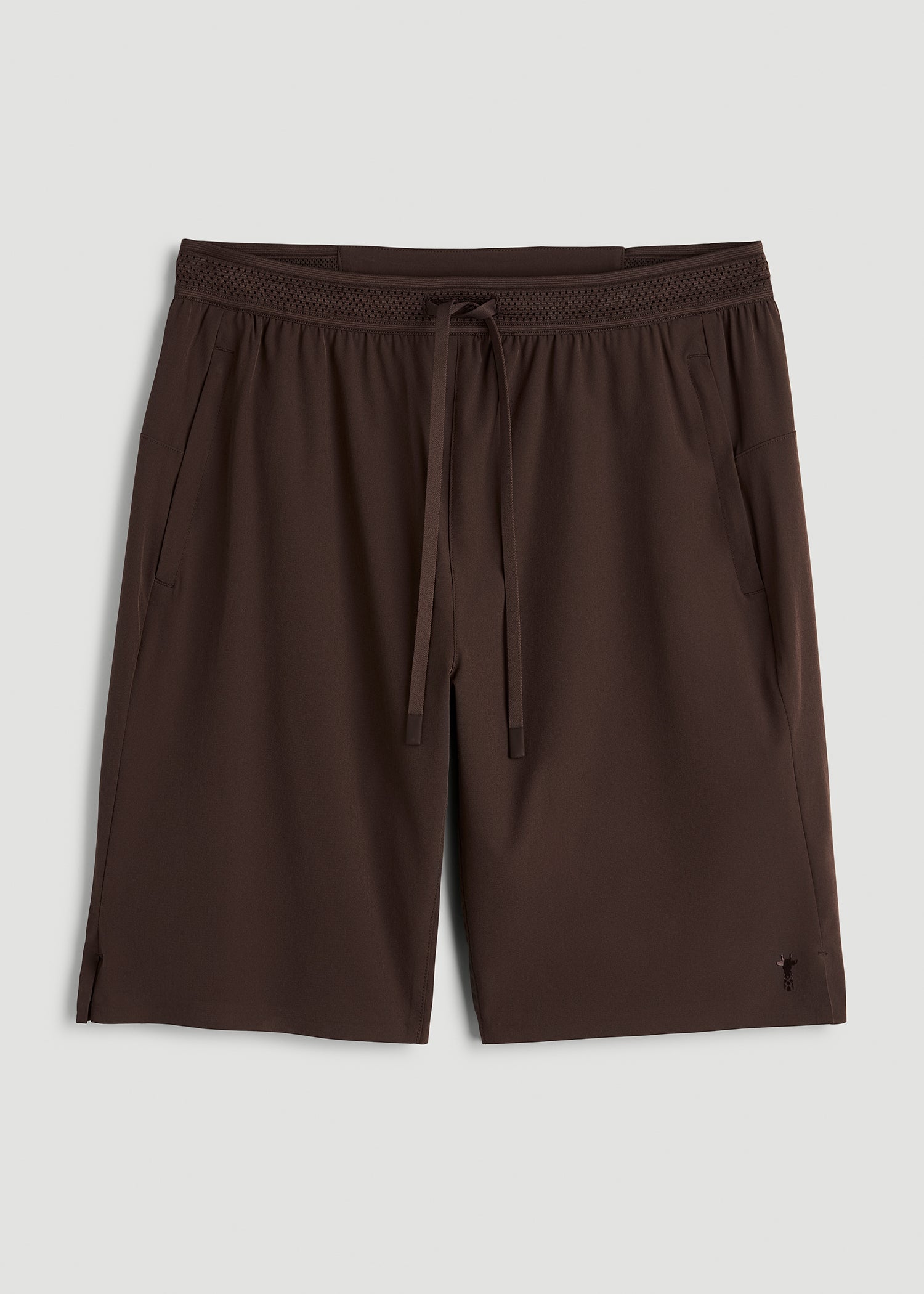 American Tall Sale | Featherweight Linerless Running Short for Tall Men in Espresso