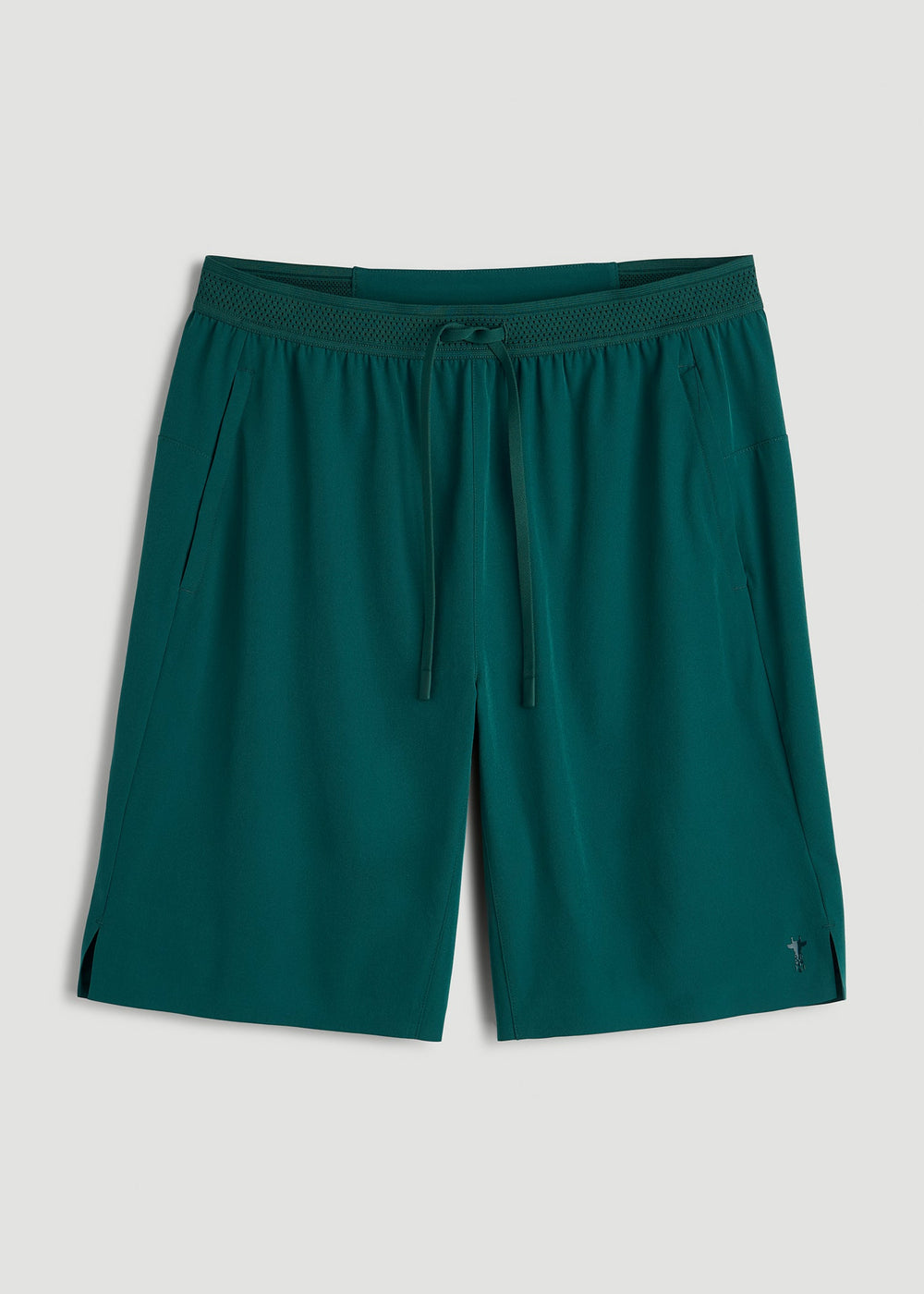 American Tall Outlet | Featherweight Linerless Running Short for Tall Men in Deep Teal