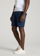 American Tall For Sale | Stretch Hybrid Shorts for Tall Men in Navy Blue