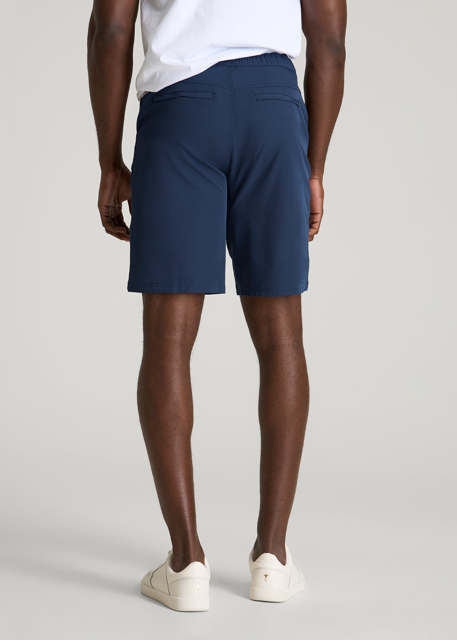 American Tall For Sale | Stretch Hybrid Shorts for Tall Men in Navy Blue