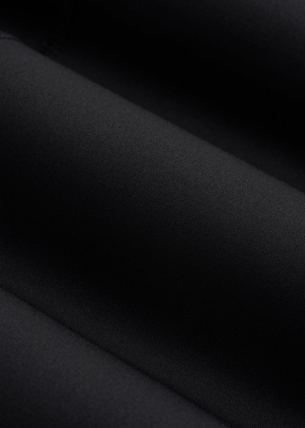 American Tall Online Shop | Quarter Zip Long Sleeves Rashguard for Tall Men in Deep Black