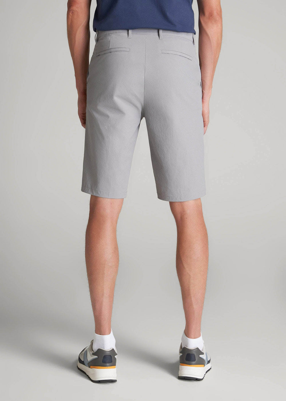 American Tall Sale | Premium Hybrid Shorts for Tall Men in Night Owl Grey