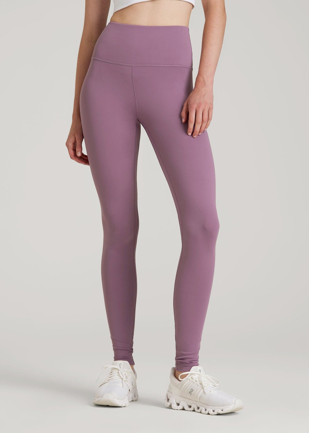 American Tall Online | Balance High-Rise Leggings for Tall Women in Grapeade