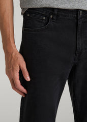 American Tall Sale | J1 STRAIGHT LEG Jeans for Tall Men in Onyx Black Wash