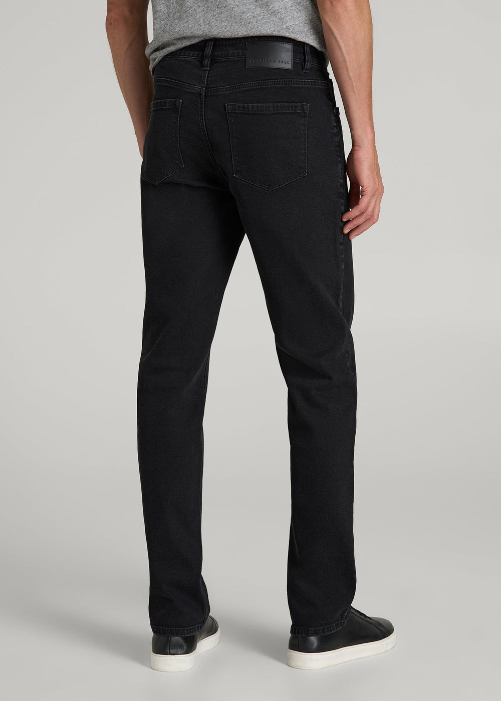 American Tall Sale | J1 STRAIGHT LEG Jeans for Tall Men in Onyx Black Wash