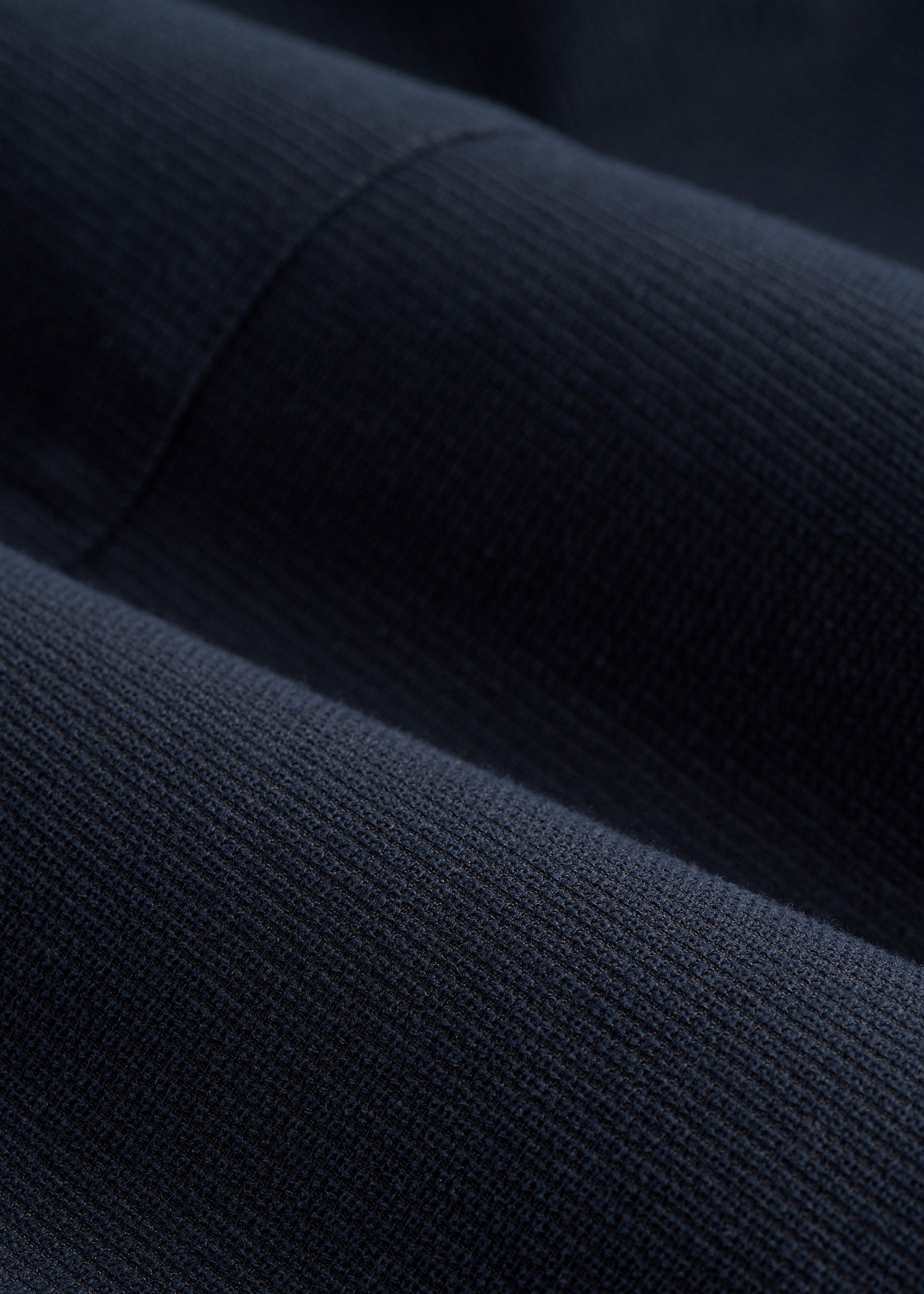 American Tall Online Shop | Textured Garment Washed Stretch Cotton Blazer for Tall Men in Evening Blue