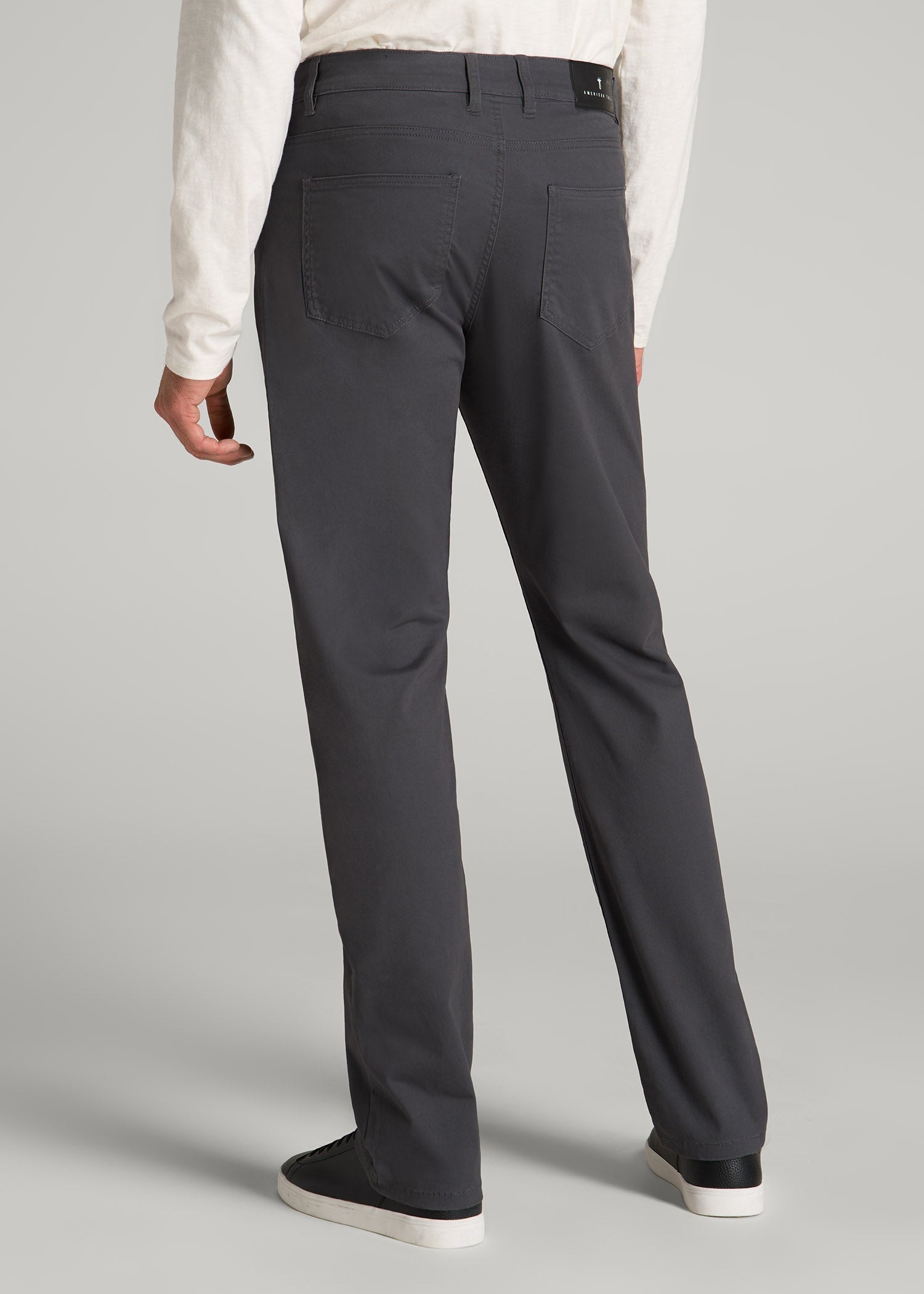 American Tall Sale | J1 STRAIGHT Leg Five-Pocket Pants for Tall Men in Iron Grey
