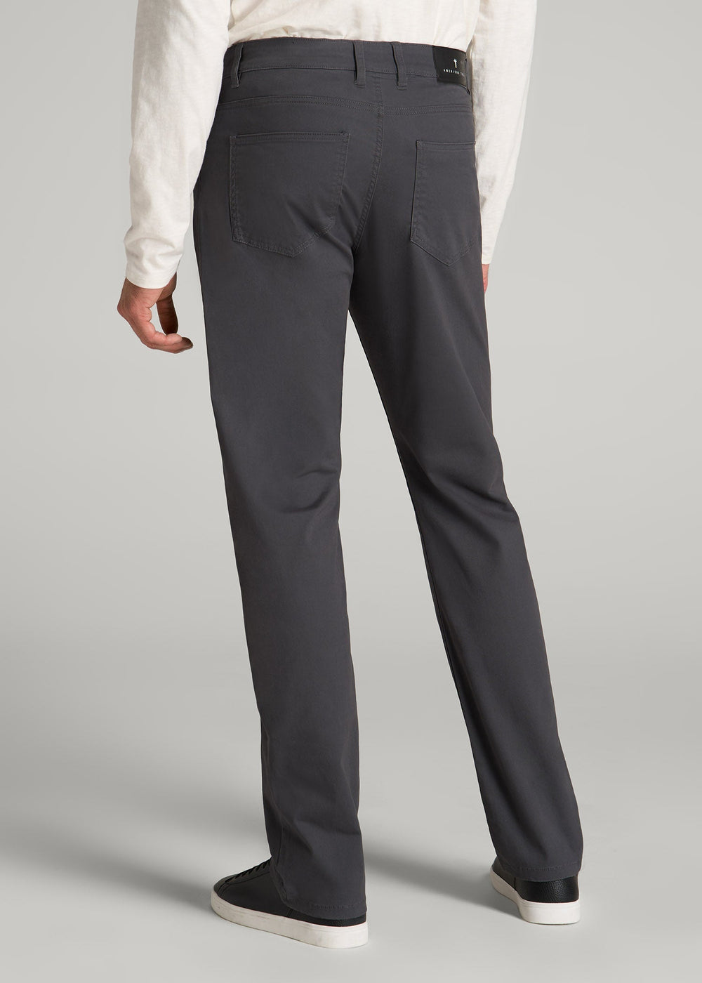 American Tall Sale | J1 STRAIGHT Leg Five-Pocket Pants for Tall Men in Iron Grey