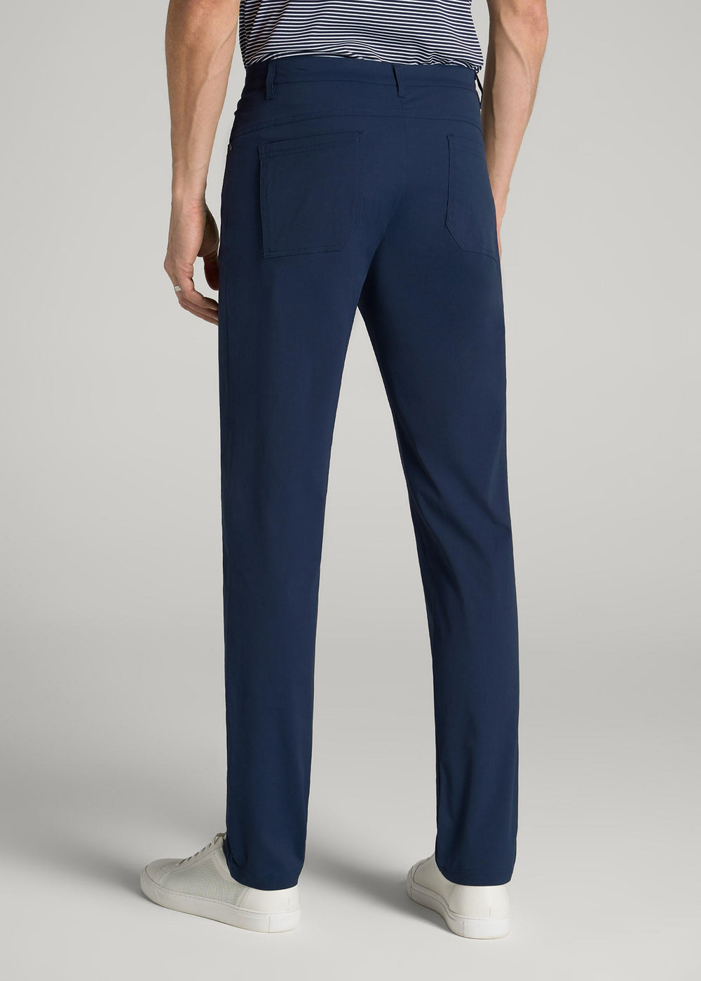 American Tall For Sale | TAPERED-FIT Traveler Pants for Tall Men in Marine Navy