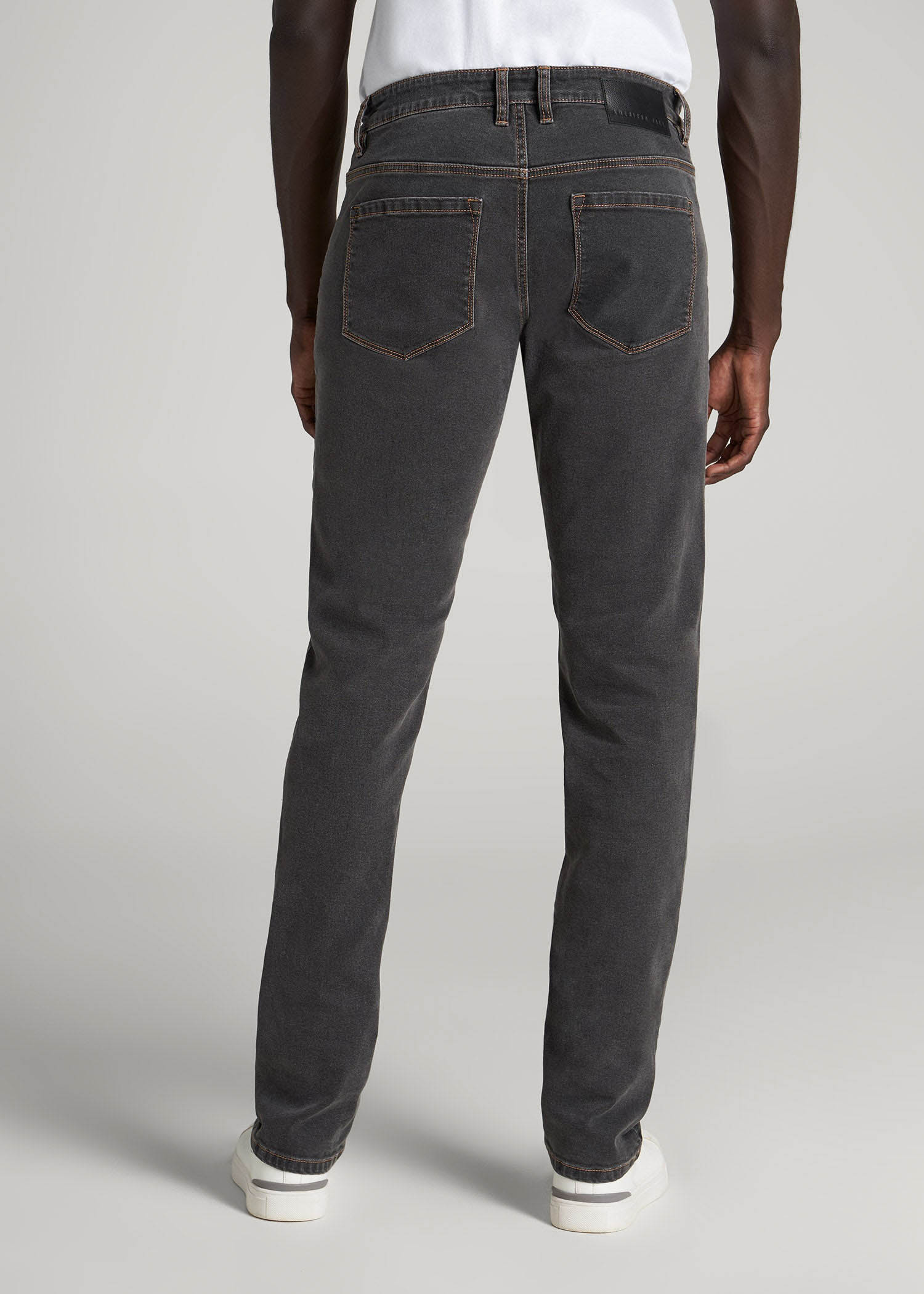 American Tall Online Shop | Carman TAPERED Jeans for Tall Men in Dark Grey Denim