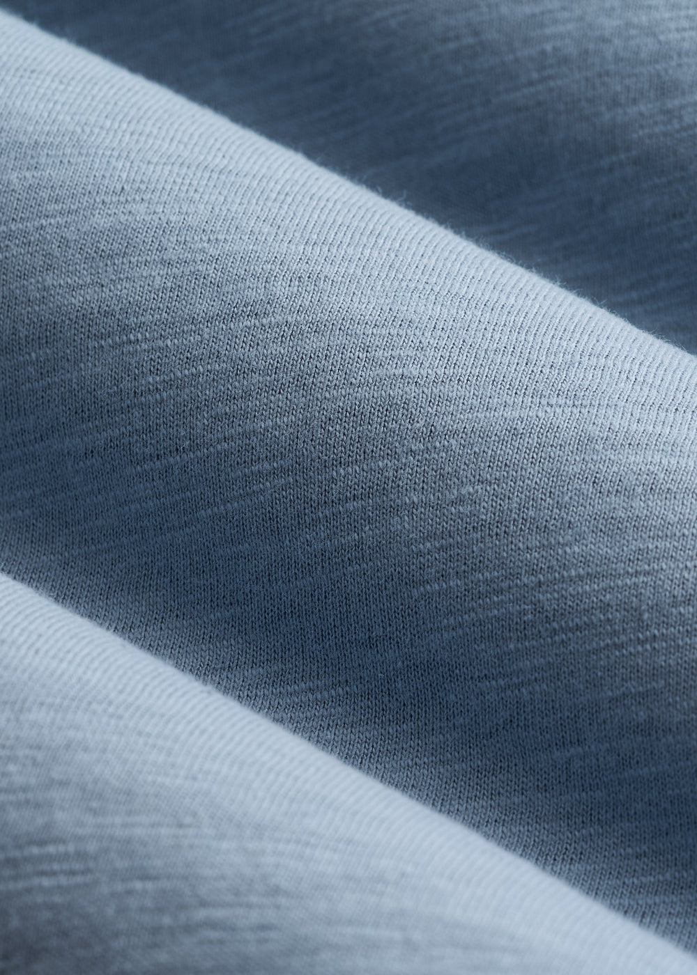 American Tall Discount | Slub Self Collar Polo Shirt for Tall Men in Chambray