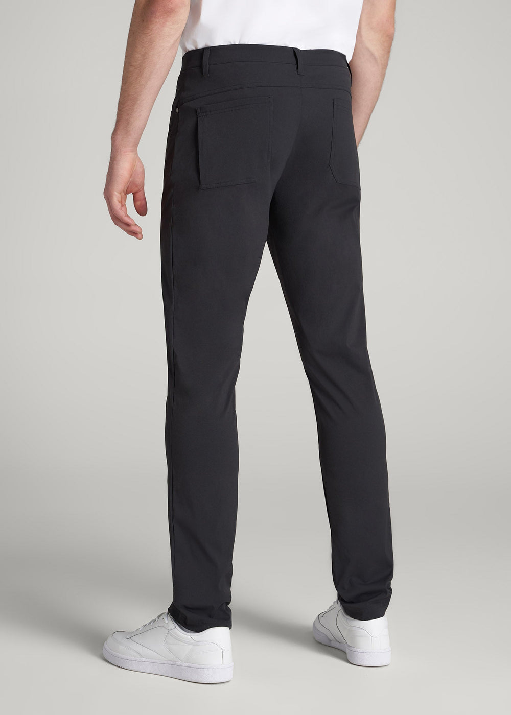 American Tall Online Shop | TAPERED-FIT Traveler Pants for Tall Men in Black