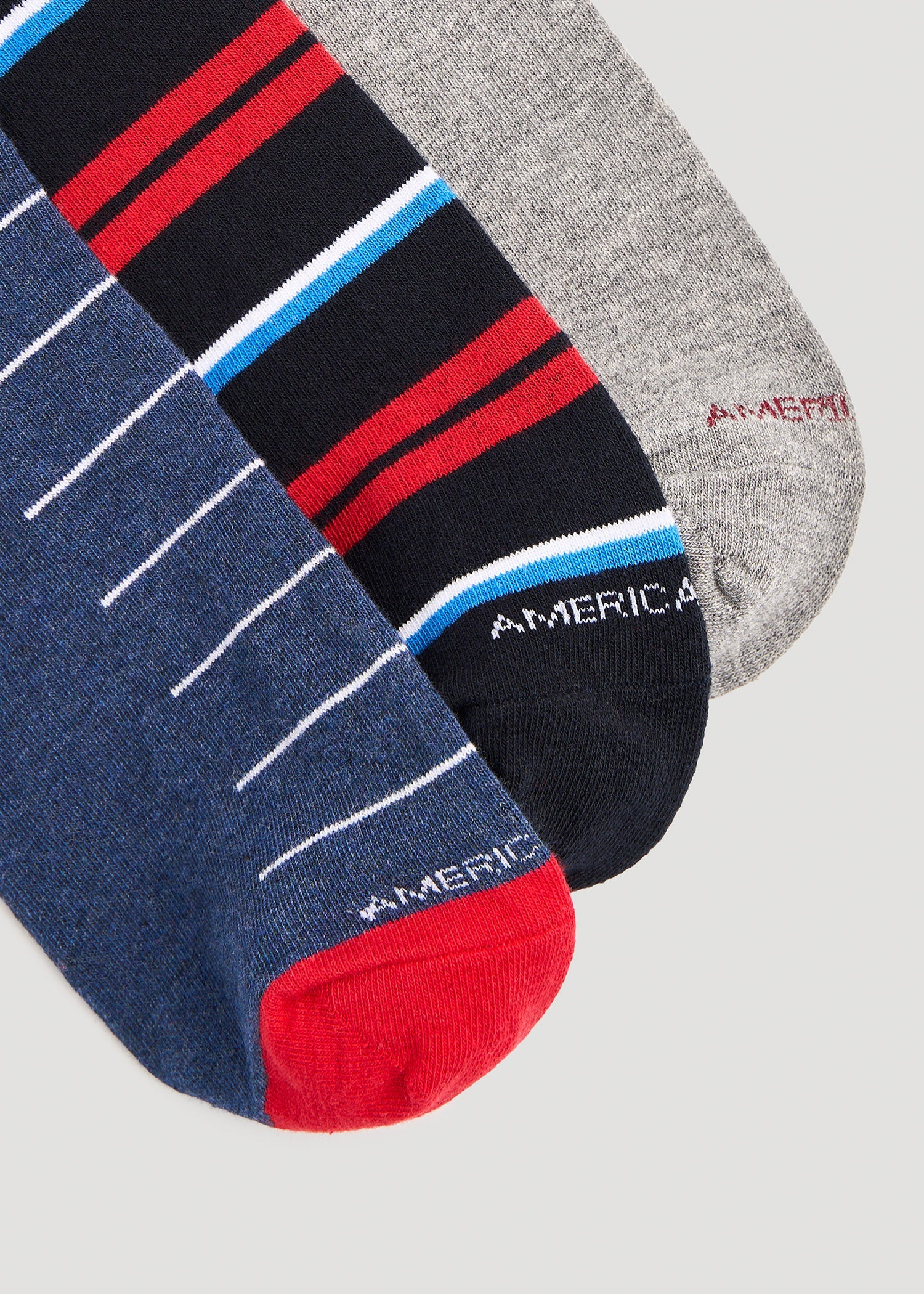 American Tall Sale | Dress Socks Size 14 to 17 (3-Pack) for Tall Men in Pack D