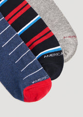 American Tall Sale | Dress Socks Size 14 to 17 (3-Pack) for Tall Men in Pack D