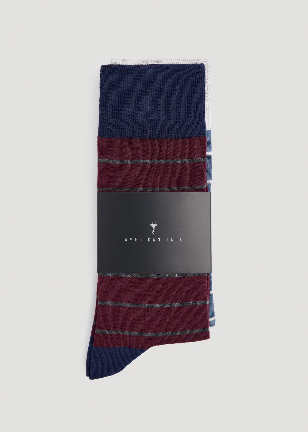 American Tall Discount | Dress Socks Size 14 to 17 (3-Pack) for Tall Men in Pack C