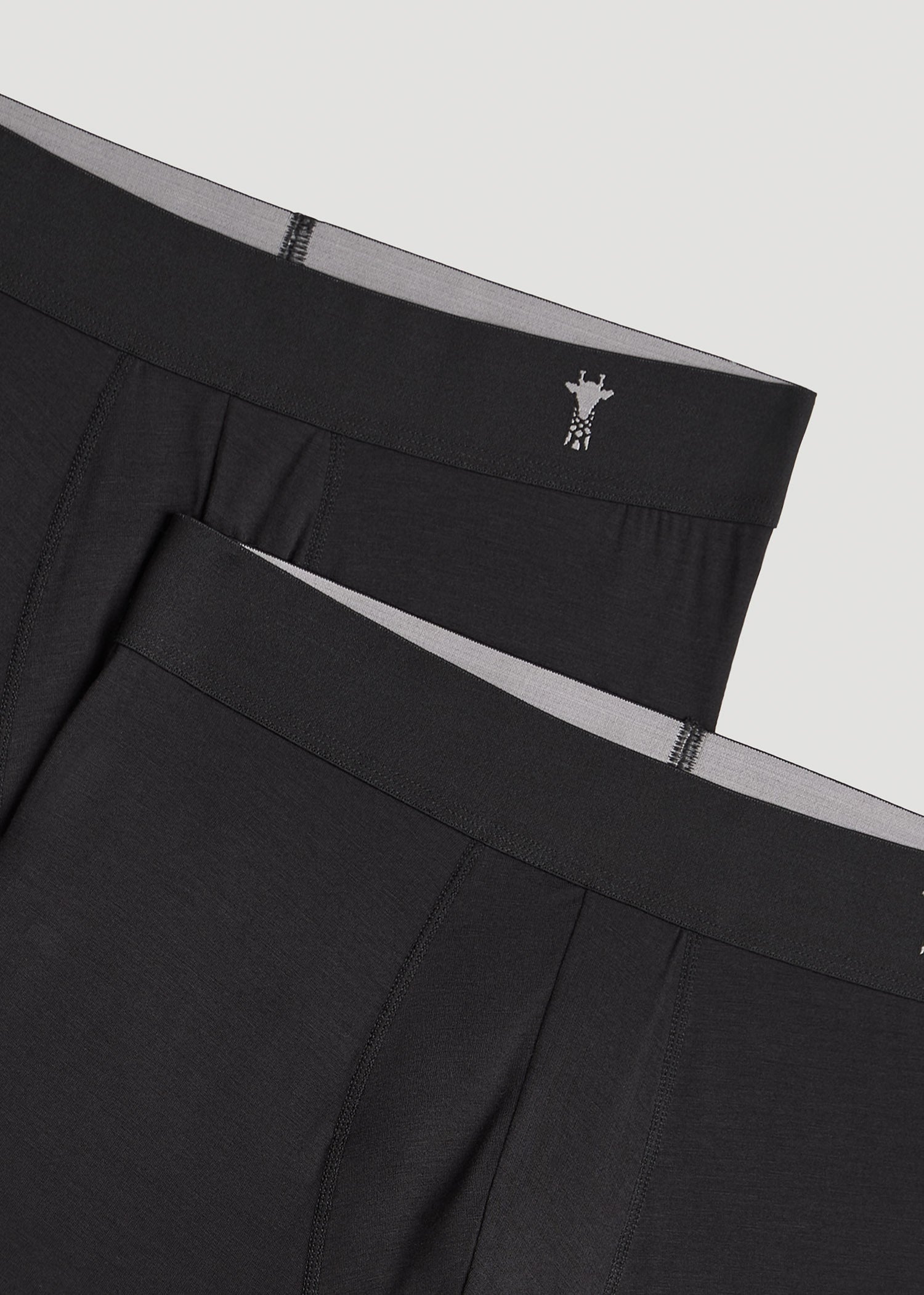American Tall Online Shop | Micro Modal Boxer Briefs for Tall Men in Black