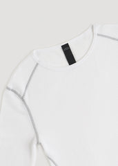 American Tall For Sale | LJ&S Long Thermal Undershirt for Tall Men in White