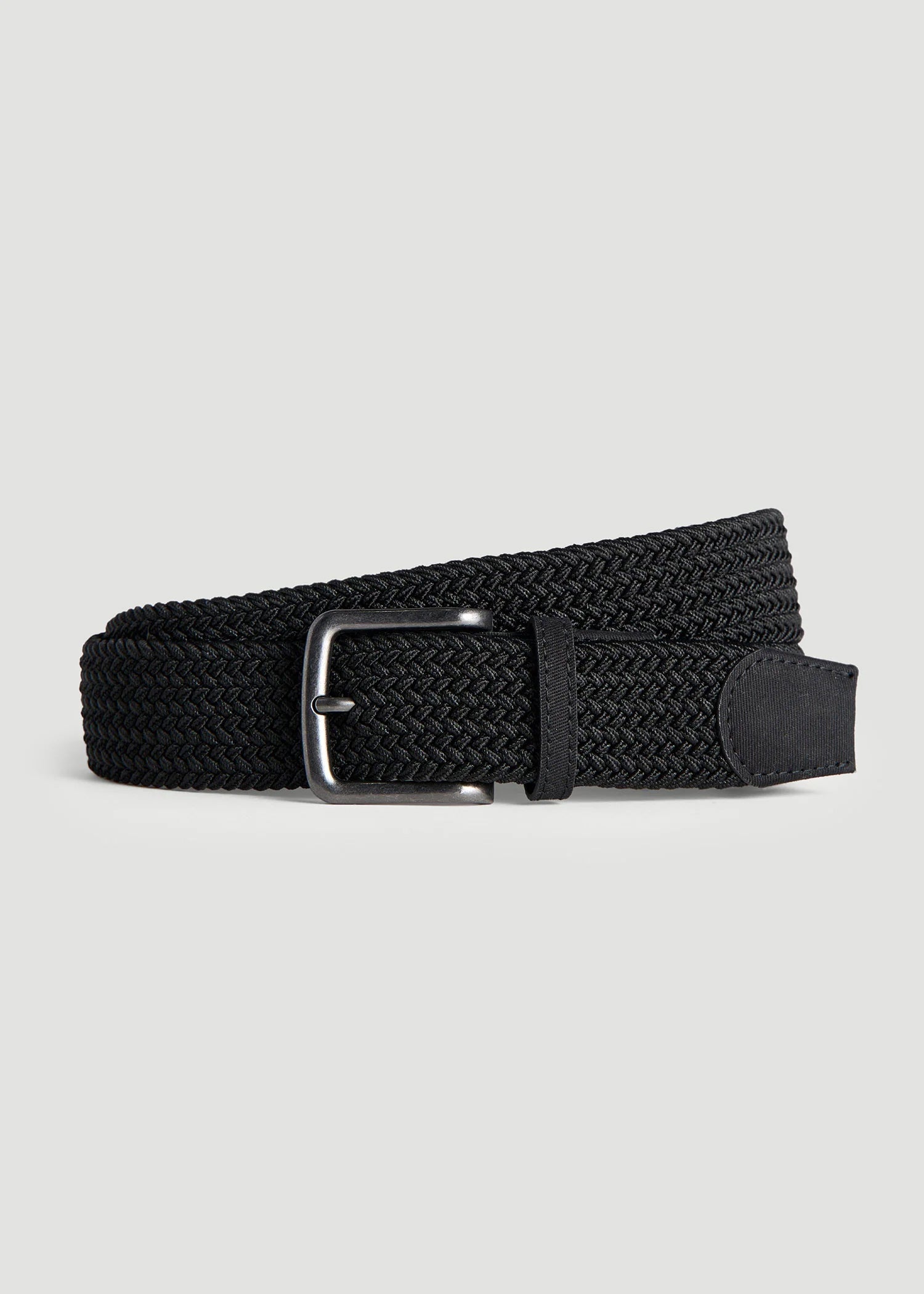 American Tall Sale | Stretch Woven Belt in Black