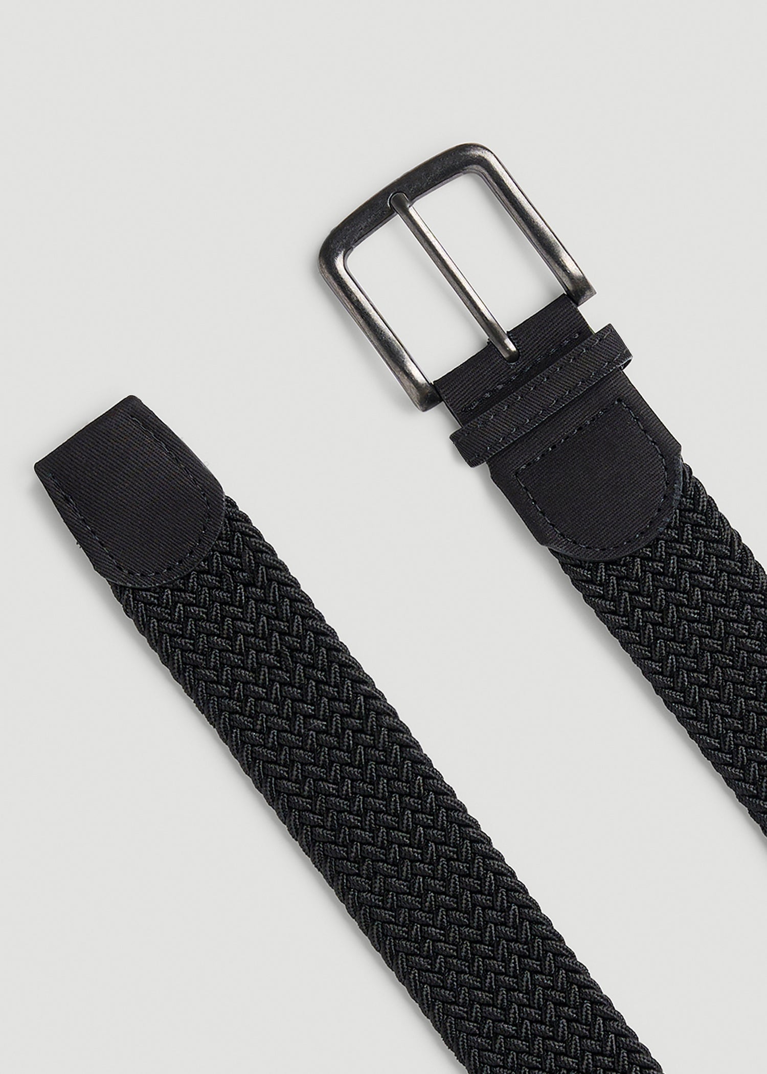 American Tall Sale | Stretch Woven Belt in Black